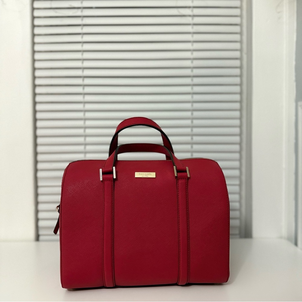 Kate Spade Red Satchel Bag